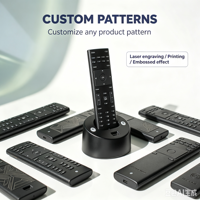 Télécommande de remplacement KEYUAN TY-40A à code fixe, commande vocale, en plastique ABS, 4 boutons, portée de 20 m, pour téléviseur LED intelligent