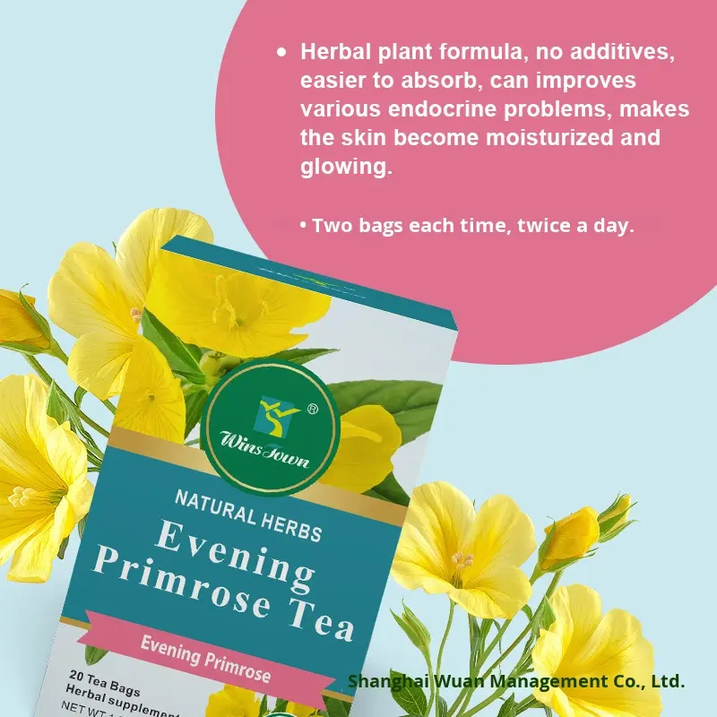 Evening Primrose Blended Tea 2.5g*20TeaBags Natural Herbs Endocrine ...
