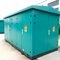 Subestación Transformadora Prefabricada para Exteriores de 630 kVA, Trifásica, 50 Hz, Montada sobre Plataforma, Refrigeración ONAN, IP33D, 10 kV, 0.4 kV, YB-12, IEC