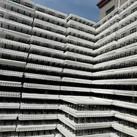 Blocs ICF écoénergétiques, système de coffrage en béton isolé thermiquement, graphite plombé, ICF légers, coffrage en plastique