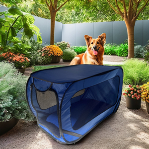 Small Folding Pet Cage Comfortable Cloth Pet <strong>Beds</strong> <strong>Fashionable</strong> Solid Pattern Pet Tent for Convenient Home Travel with <strong>Dogs</strong> Cats - Product Image 1