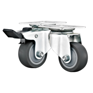 2 ''3'' 4 ''<span class=keywords><strong>Medium</strong></span> Light <span class=keywords><strong>Duty</strong></span> TPR <span class=keywords><strong>Caster</strong></span> Nicht markierende Räder Rollen Industrielle Handwagen rolle - Product Image 4