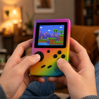Console de jeu portable 500 en 1, système d'exploitation Android, batterie 1200 mAh, jeux rétro classiques, mode 2 joueurs, connexion TV, lecteur portable
