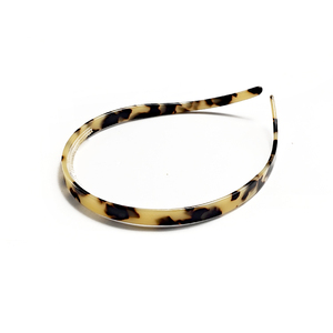 YIYI Ventes directes d'usine personnalisées <span class=keywords><strong>pas</strong></span> <span class=keywords><strong>cher</strong></span> bandeau en acétate d'écaille de tortue simple tempérament bandeau pour femmes en gros - Product Image 5