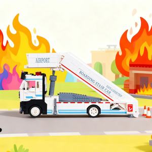 1926PCS Kids Building Blocks Construction <b>Toy</b> Original Mini Vehicle <b>Car</b> Boarding <b>Car</b> Airport Aircraft Children's Gift Assembled - Product Image 6