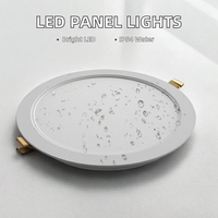 Appliques LED résistantes aux intempéries IP54 pour une utilisation intérieure/extérieure, montage encastré, angle de faisceau de 120 degrés, design industriel, corps de lampe en plastique