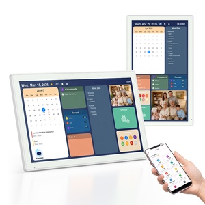 21.5" Smart AI Digital <b>Calendar</b> Wall Touch Screen Family Dashboard, <b>Electronic</b> Display for Family System, Support Wall Mount - Product Image 1
