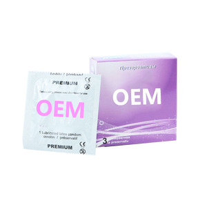 Condones <span class=keywords><strong>de</strong></span> Látex Natural Premium <span class=keywords><strong>de</strong></span> Larga Duración con Múltiples <span class=keywords><strong>Sabores</strong></span> Personalizados para Hombres al por Mayor - Product Image 3