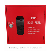 Accessoires Essentiels en Acier Inoxydable pour Équipement de Lutte Contre l'Incendie : Armoire pour Extincteur, Boîte pour Enrouleur de Tuyau d'Incendie, Fixation Murale Durable