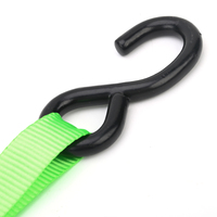 Producto Popular: Correa de Amarre con Trinquete de 1 Pulgada (25 mm) con Gancho en S para Transporte de Carga