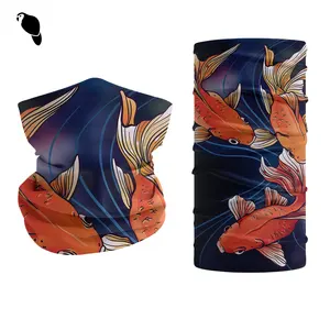 Protección UV Elástico sin costuras Leche Seda Bandana Tubo amigable con la piel Pañuelos Cuello Polaina Hielo Seda Bandana - Product Image 5