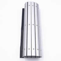 Rideau flexible en aluminium pour machine-outil CNC, protection de rouleaux de machine-outil, protection de machine-outil, vente chaude
