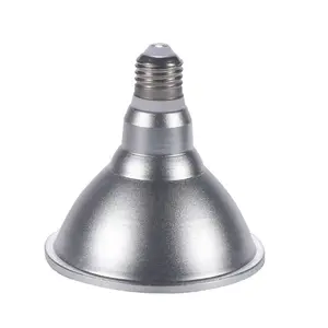 高ルーメンアルミニウムE27par38電球LEDPAR30スポットライト12W調光可能防水IP65Par38LEDランプ