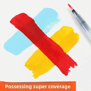 Ensemble de peinture <span class=keywords><strong>aquarelle</strong></span> métallique 12 couleurs pour débutants, blocs de peinture <span class=keywords><strong>aquarelle</strong></span> solides pour fournitures artistiques - Product Image 5