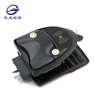 Serrure de porte pour camping-car en alliage d'aluminium, à montage latéral, étanche, avec lecteur de carte IC - Product Image 2