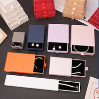 Cajas de Embalaje para Joyería al por Mayor, Cajas de Cartón con Logotipo Personalizado Impreso, para Anillos, Aretes y Colgantes