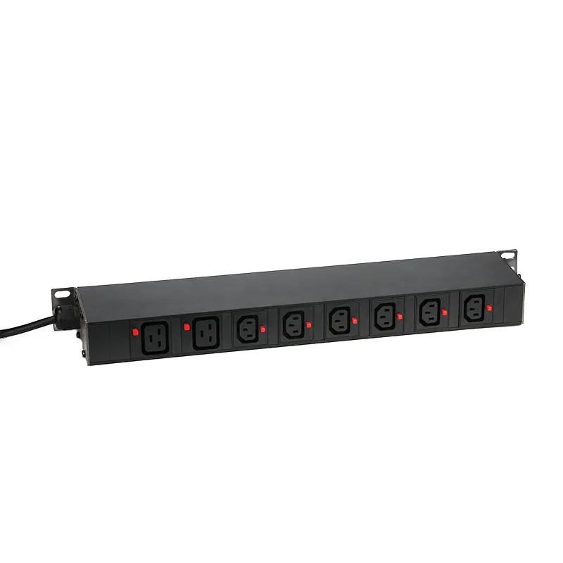 New Product Cabinet 8 Way Two-sided PDU IEC C13 C19 PDU for Internet Data Centre