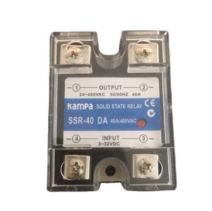 Nouveau relais industriel à l'état solide <span class=keywords><strong>SSR</strong></span> 40DA, appareil 40A /250V, 3-32vdc, une phase - Product Image 1