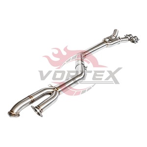 Vortex SS304 Exhaust Midpipe fits BMW M2 G87 3.0T Performance Racing Single to Dual Pipe - Product Image 3