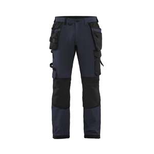 BLAKLADER - 152216458699D104 Pantalones artesanos 4-Way stretch Dark Navy/Black-PANTALONES DE TRABAJO EAN 7330509723531 - Product Image 1