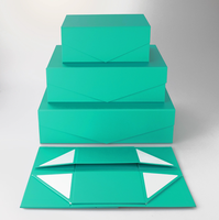 Boîte cadeau de luxe personnalisée, grande, de qualité supérieure, avec fermeture magnétique, en carton rigide, matériaux recyclés, finition mate