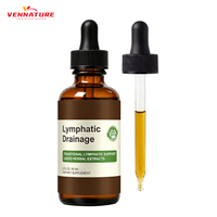 Huile de drainage lymphatique halal, produits liquides pour soutenir les reins, la santé immunitaire et la digestion, gouttes liposomales pour le drainage lymphatique