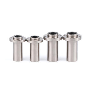 Manufacturer-Supplied LMFP-LUUA Flange Linear Bearings Smooth <b>Rod</b> Guide Rail Sliding Bearings with Electroplated <b>Extension</b> - Product Image 4