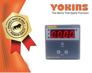 แอมมิเตอร์ดิจิตอล Yokins Y7-AA1 True RMS 5A/1A AC เลือกได้ระหว่างโหมด CT และโหมด Direct 10A ขนาดหน้าปัด 72x72 มม. รับประกัน 1 ปี - Product Image 2