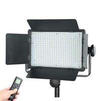 Panneau lumineux continu LED Godox LED500C pour vidéo et film, 3300K-5600K, lumière douce LED, en plastique et alliage d'aluminium, 32W, pour studio photographique