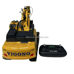 Yigong Yg520 <span class=keywords><strong>Mini</strong></span> 2.4G Rc Legering Graafmachine 1:50 Full-Channel Schroefmachine Techniek Met Verlichting - Product Image 3