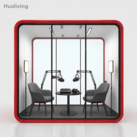 Cabine d'isolation acoustique Huajing pour la pratique musicale, l'enregistrement vocal, la guitare, le saxophone, le violon, studio d'isolation sonore