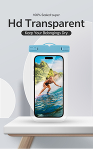 Lặn Bơi Thể Thao Không Thấm Nước Bãi Biển Hồ Bơi Trượt Tuyết Điện Thoại Pouch Bìa Trôi Dạt Khô Điện Thoại Di Động Túi Trường Hợp Đối Với Samsung Galaxy - Product Image 6