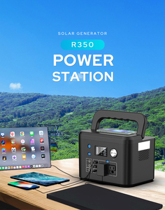 Solar <b>Power</b> Station 300W Powered Stations Outdoor <b>Camping</b> Portable <b>Power</b> Station Solar Generator for Phone Laptop Tablets - Product Image 2