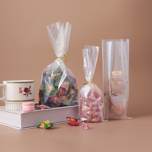 Bolsa <span class=keywords><strong>de</strong></span> Celofán Transparente con Logotipo Personalizado <span class=keywords><strong>para</strong></span> Envasado <span class=keywords><strong>de</strong></span> Alimentos, Bolsa <span class=keywords><strong>de</strong></span> Regalo con Fondo Cuadrado y Plano <span class=keywords><strong>para</strong></span> Dulces - Product Image 6