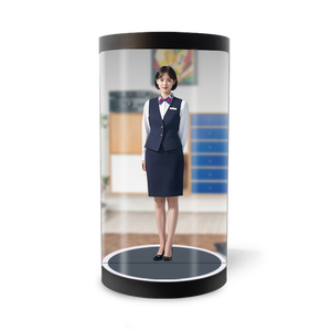 Gabinete Holográfico Interactivo con IA Plug&Play de 5.5, 10.1, 21.5 y 75 Pulgadas, Tubo Holográfico, Pantalla Cilíndrica de Hologramas 3D para Centros de Ciencia - Product Image 4