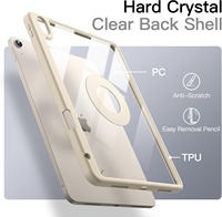 Étui magnétique pour iPad Air 11 pouces M4/M3/M2 (2026/2025/2024) avec support pour stylet, coque rotative portable portrait/landscape