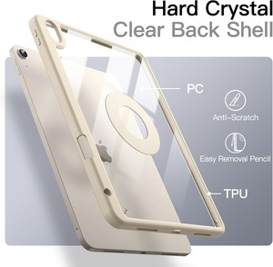 Funda Magnética para iPad Air de 11 Pulgadas M4/<span class=keywords><strong>M3</strong></span>/M2 (2026/2025/2024) <span class=keywords><strong>5</strong></span>ª/4ª Generación, Soporte para Stylus, Cubierta Giratoria Portátil, Modo Vertical/Horizontal - Product Image 2