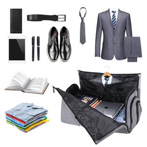 Sac de voyage convertible 2 en 1, sac de voyage de 55 L, sac de voyage pour homme et femme, sac de voyage pour avion, sac de week-end - Product Image 3