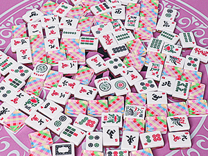 Juego <span class=keywords><strong>de</strong></span> Mahjong Acrílico Americano <span class=keywords><strong>de</strong></span> Marca Personalizada SZ, con Brillo, Moderno y <span class=keywords><strong>de</strong></span> Lujo, con Fichas <span class=keywords><strong>de</strong></span> Singapur y Malasia, Regalo Artesanal CL176 - Product Image 2