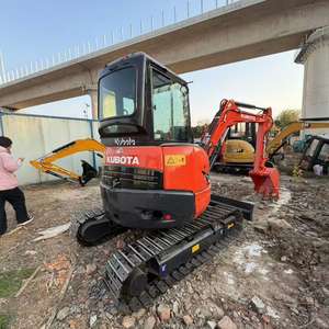 รถขุดขนาดเล็กเครื่องยนต์คูโบต้า 3 ตัน รุ่น U27 U35 U55 รถขุดตีนตะขาบ ได้มาตรฐาน EPA สำหรับงานเกษตร - Product Image 4