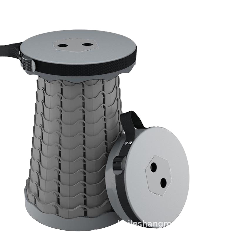 Лидер продаж Amazon, Пластиковый Регулируемый выдвижной уличный удобный стул, однотонный складной телескопический стул для кемпинга и рыбы