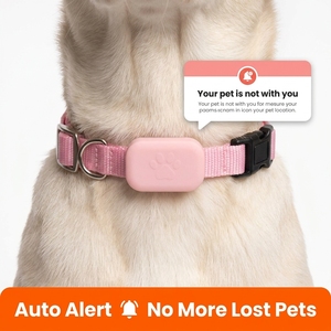 Traceur intelligent étanche <span class=keywords><strong>anti</strong></span>-perte pour chiens et chats compatible Find My iOS/Android - Product Image 1