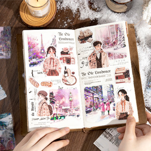 10 autocollants par paquet, incluant le son <span class=keywords><strong>de</strong></span> <span class=keywords><strong>la</strong></span> <span class=keywords><strong>neige</strong></span> qui tombe, une série <span class=keywords><strong>de</strong></span> motifs et décorations <span class=keywords><strong>de</strong></span> paysages - Product Image 3