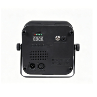Projecteur LED PAR 4*18W RGBWAUV 6000K CCT en aluminium, batterie 5200mAh rechargeable, DMX sans fil, éclairage de scène