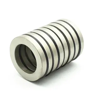 Piringan keras Magnet cincin multitiang terbesar medis, dibuat sesuai pesanan dengan harga yang baik, Magnet Neodymium N52