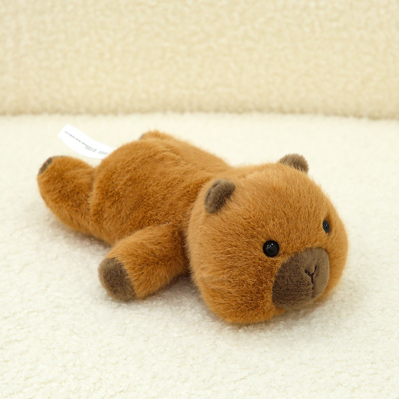 Origin lying flat capybara
