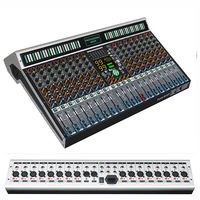 Console de mixage numérique 16 canaux avec effets DSP Dual Core 99, mixeur audio professionnel pour studio d'enregistrement