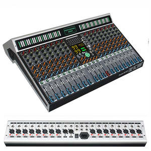 Console <span class=keywords><strong>de</strong></span> <span class=keywords><strong>mixage</strong></span> numérique 16 canaux avec effets DSP Dual Core 99, mixeur audio professionnel pour studio d'enregistrement - Product Image 5