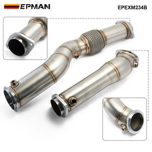 Epman xả xuống ống 3.5 "chất béo cậu bé downpipes cho BMW S58 M2 M3 M4 G87 G80 g82 G83 epexm234b - Product Image 3