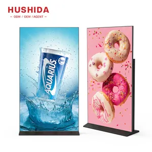 Media Totem Commercial Indoor Poster Lcd Digital Advertising Players Screen Kiosks For Display